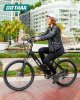 Gotrax Dolphin 26" Electric Bike, Max Range 30Miles(Pedal-assist1) & 20Mph Power by Peak 500W, 5 Pedal-Assist Levels & Front Suspension, 7-Speed&Boost Mode, City E-Bike for Adult, Step-Thru Bicycle